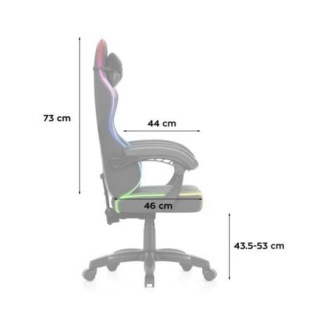 Huzaro - Force 2.7 RGB Crna Gaming stolica_6