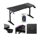 Huzaro - Hero 3.6 Crni RGB Podesivi Gaming sto 140x60cm_small_2