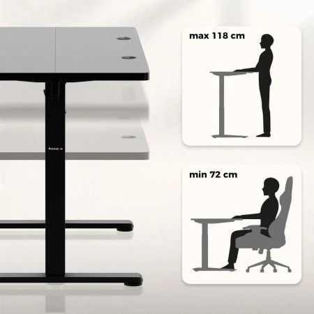 Huzaro - Hero 8.1 Crni Električni podesivi sto_3