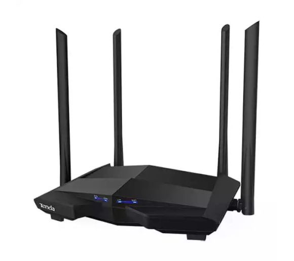 Tenda - Tenda AC10 Dual-Band Gigabit Ruter | AC1200 | 4x6dBi Antene |_0