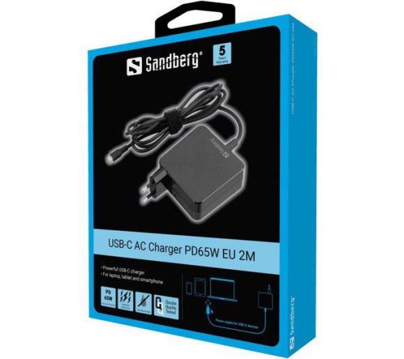 Punjač za laptop Sandberg AC 65W USB-C 135-79_1