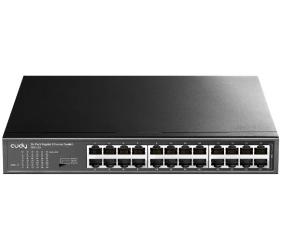 Cudy GS1024 Gigabitni Switch sa 24 Porta | Rackmount | 10/100/1000M |_4