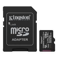Kingston - MEM SD MICRO 128GB Kingston Canvas Select Plus + Adapter SDCS3/128GB_0