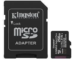 Kingston - MEM SD MICRO 256GB Kingston Canvas Select Plus + Adapter SDCS3/256GB_0