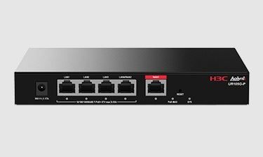 H3C Aolynk UR105G-P 5-Port Router, 1xGE WAN, 4xGE LAN, PoE+_0