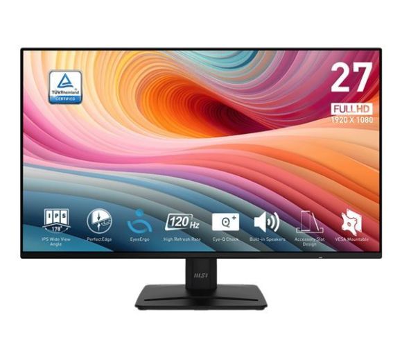 MSI - Monitor 27 MSI PRO MP271A E2 FHD IPS 120Hz 1ms HDMI, DP, VGA_0
