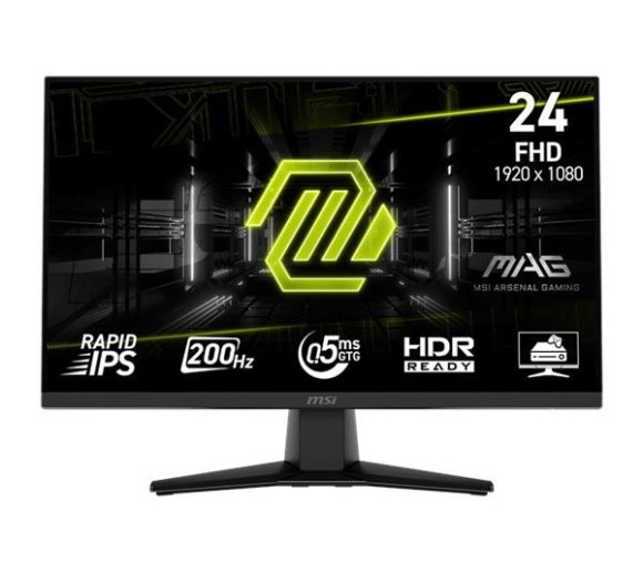 MSI - Monitor 24 MSI MAG 242F IPS, FHD, 0,5ms, 200Hz, HDMI, DP_0