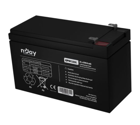 NJOY - GP07121L baterija za UPS 12V 5Ah (BTVACFUOBTA1LCW01B) _0
