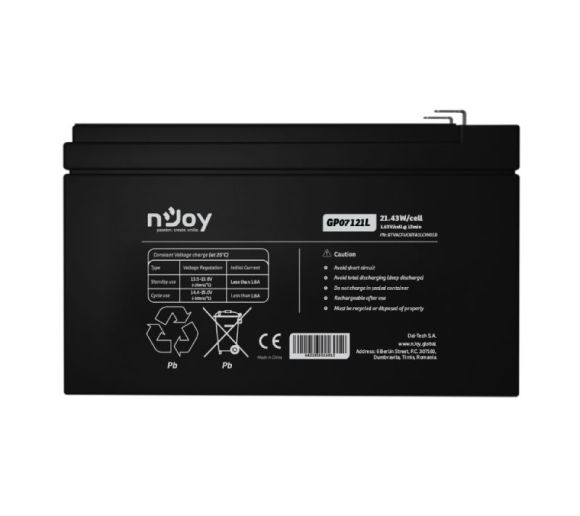 NJOY - GP07121L baterija za UPS 12V 5Ah (BTVACFUOBTA1LCW01B) _1