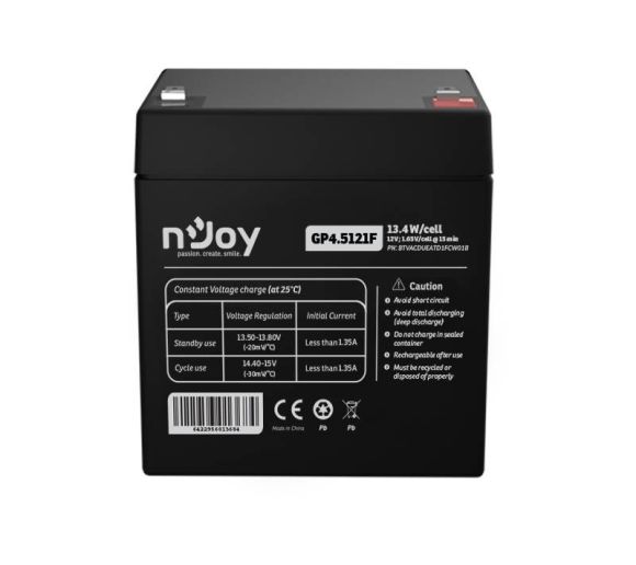 NJOY - GP4.5121F baterija za UPS 12V 4.5Ah (BTVACDUEATD1FCW01B) _0