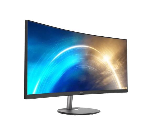 MSI - 34 inča PRO MP341CQ E12 UWQHD 3440x1440 100Hz AdaptiveSync zakrivljeni business monitor crni _2