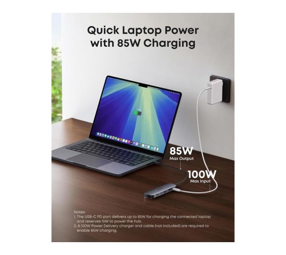 Nano USB-C Hub 7u1, sivi _6