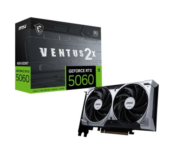 MSI - GeForce RTX 5060 8GB VENTUS 2X OC grafička karta_4