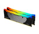 Kingston - DIMM DDR4 64GB (2x32GB kit) 3200MT/s KF432C16RB2AK2/64 FURY Renegade Black RGB XMP _small_1