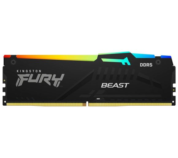 Kingston - DIMM DDR5 32GB 6000MT/s KF560C30BBEA-32 FURY Beast Black RGB EXPO _1