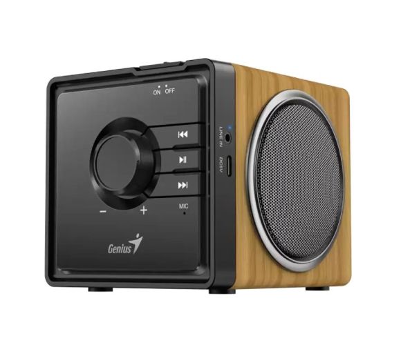 Genius - SP-916BT Pine Wood Bluetooth zvučnik _2