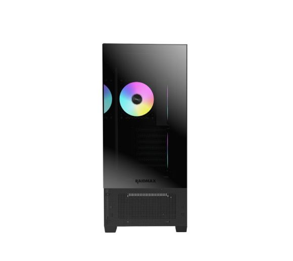 Raidmax - Kućište INFINITA i801 AIR CHROME crno (i801ACBF) F _6