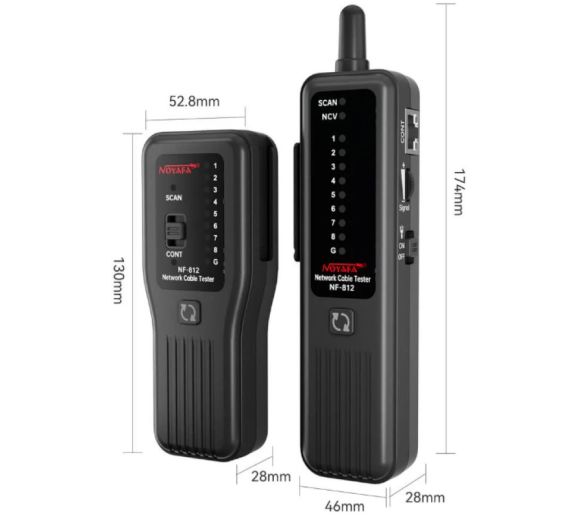 NOYAFA - Noyafa NF-812 LAN Tester | Provera RJ45 i RJ11 Kablova |_1