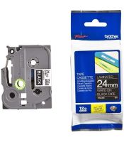 Brother - Kompatibilna Brother TZe-355 Traka 24mm | Bela na Crno |