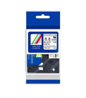 Brother - Kompatibilna Brother HSe-221 Termo-Skupljajuća Cev 8.8mm | Crno na Belo |