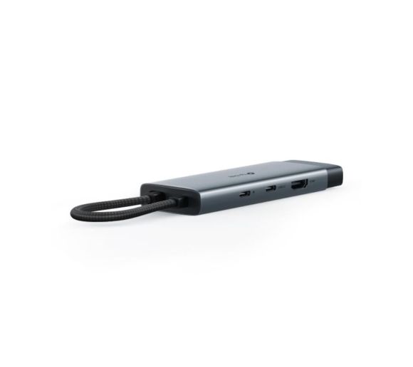 TP-Link - Hub TP-LINK UH6120C USB Type-C 6-Port Hub/1×USB-C/1× HDMI 4K 60Hz Port/1  USB-C PD 100W Port/1× RJ4_1