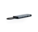 TP-Link - Hub TP-LINK UH6120C USB Type-C 6-Port Hub/1×USB-C/1× HDMI 4K 60Hz Port/1  USB-C PD 100W Port/1× RJ4_small_1