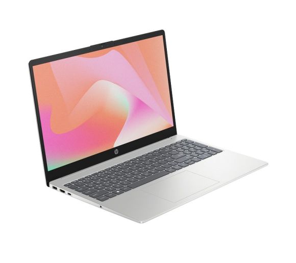 HP - HP 15-fd1100nn, Intel Core 7 150U, 16GB DDR4-3200 RAM, 512GB PCIe NVMe M.2 SSD, 15.6`` AG FHD 1920x1080, Intel Graphics, 1 USB-C 3.2, 2 USB-A 3.1, 1 HDMI 1.4b, BT 5.4, FreeDOS, US, Natural silver, 2yw_0
