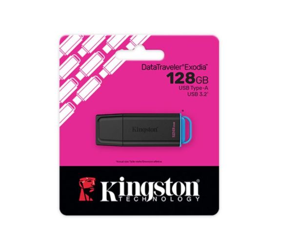 Kingston - 128GB DataTraveler Exodia USB 3.2 Gen1 DTXG2/128GB _3