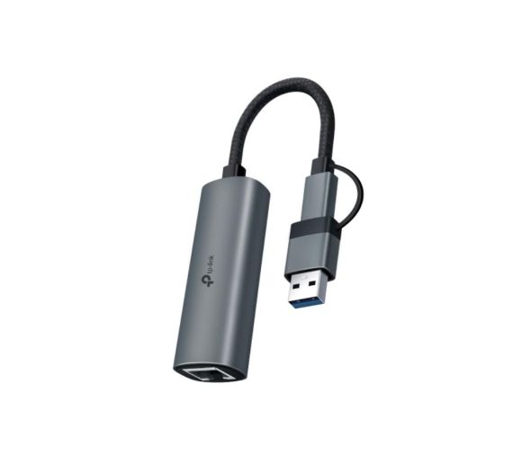 TP-Link - Adapter TP-LINK UE310C USB-C /USB-A-> RJ45 Gigabit Ethernet Network_0