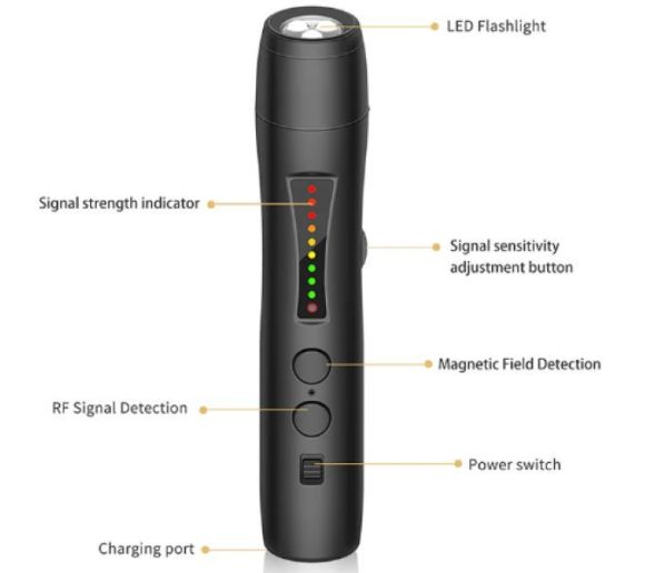 NOYAFA - Noyafa JMS110 Anti-Spy Detektor | Detekcija Skrivenih Kamera |_3