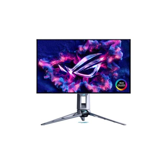 Asus - Monitor ASUS PG27AQWP-W 26.5"/OLED/QHD 540Hz, HD 720Hz/0.02ms GtG/HDMIx2,DP,USB/Gsync/pivot/crna_2