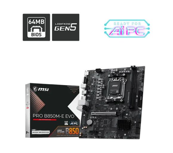MSI - PRO B850M-E EVO matična ploča_1