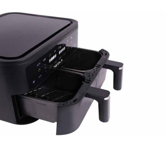 Tesla - Air Fryer TESLA AF900BSD 2400W/4.5L+4.5L/digital panel/crna-inox_0