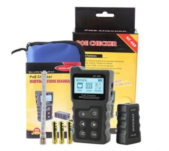 NOYAFA - Noyafa NF-488 PoE Tester | Provera Napona, Snage i Standarda |_4