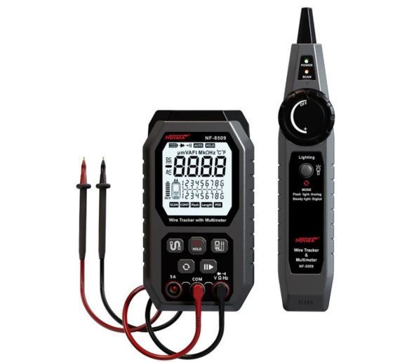 NOYAFA - Noyafa NF-8509 LAN Tester & Digitalni Multimetar | PoE, TDR & NCV |_0