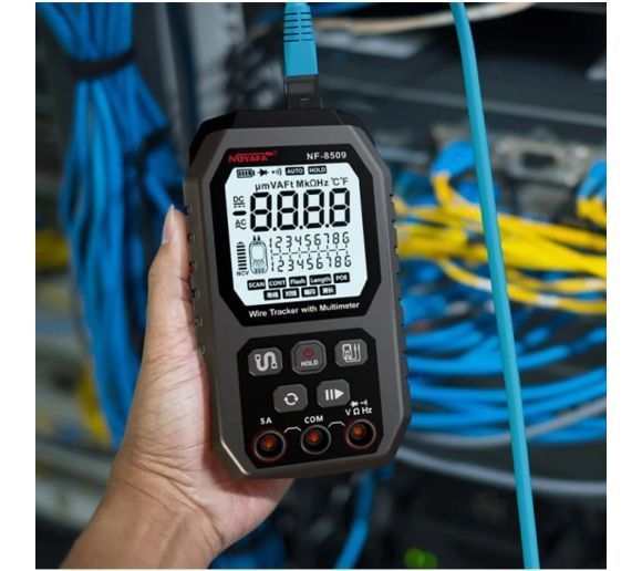 NOYAFA - Noyafa NF-8509 LAN Tester & Digitalni Multimetar | PoE, TDR & NCV |_1