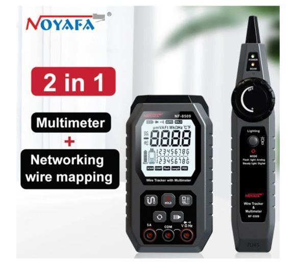 NOYAFA - Noyafa NF-8509 LAN Tester & Digitalni Multimetar | PoE, TDR & NCV |_2