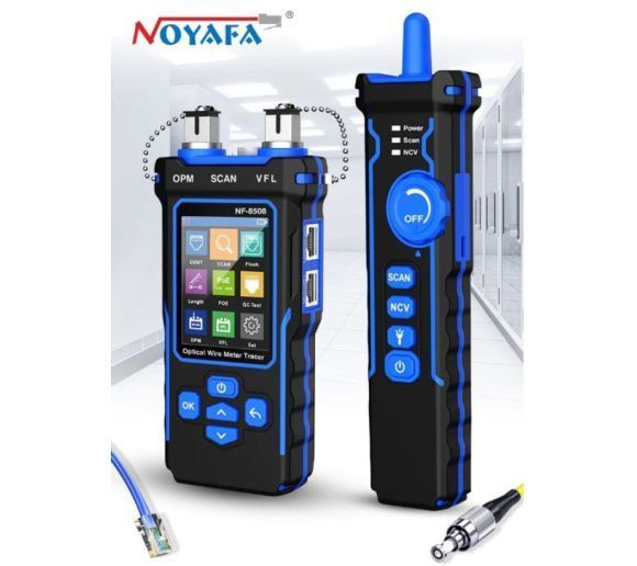 NOYAFA - Noyafa NF-8508 LAN & Optički Tester | PoE, TDR, OPM, VFL |_1
