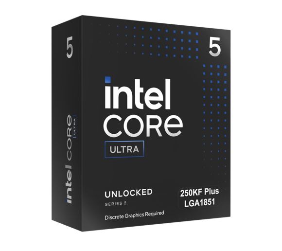 Intel - Intel Core Ultra 5 Processor 250KF Plus, 18 cores (30M Cache, up to 5.3 GHz) Box - LGA 1851_0