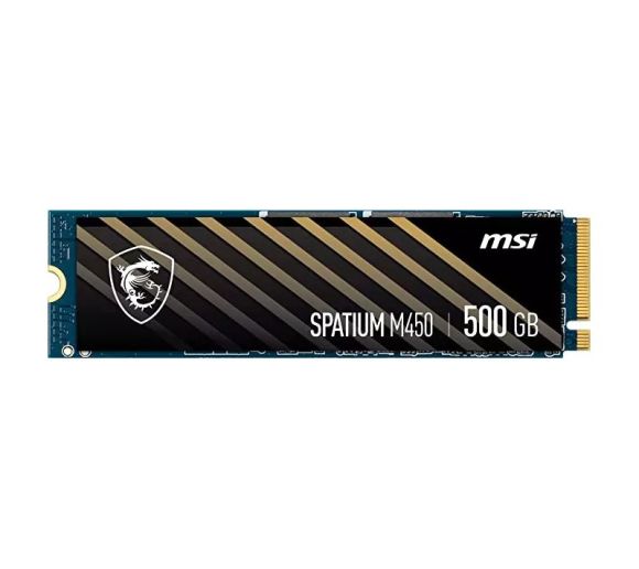 MSI - SPATIUM M452 500GB  PCIe 4.0 NVMe M.2 SSD _0