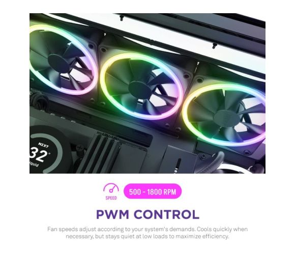 NZXT - F140RGB Core 140mm ventilator crni (RF-D14SF-B1) _5