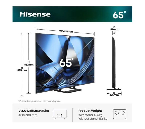 HISENSE - 65 inča 65U7SE ULED MiniLED 4K UHD Smart TV _7