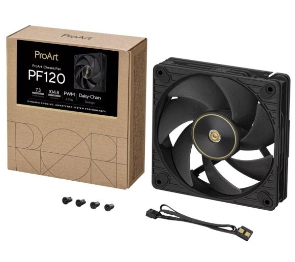 Asus - PROART PF120 FAN PWM BLACK  ventilator crni _3