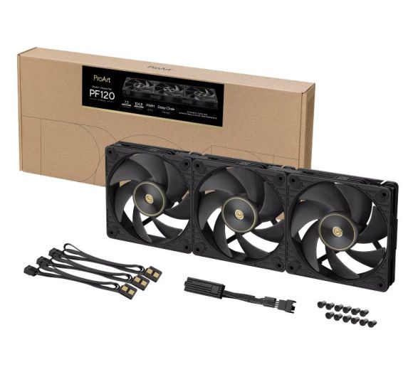 Asus - PROART PF120 FAN PWM BLACK 3IN1 ventilator _2
