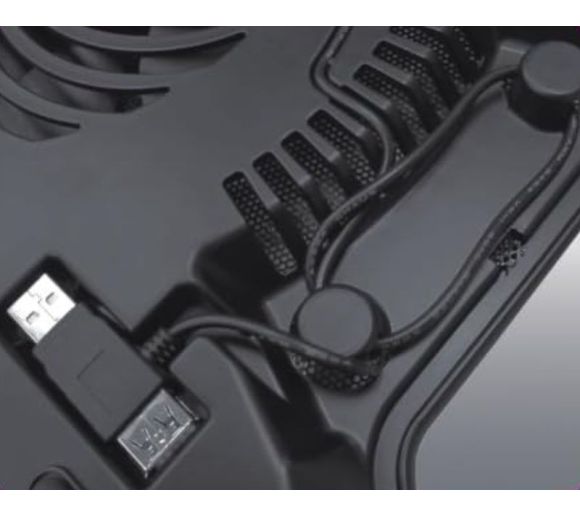 Cooler Master - Postolje i hladnjak za laptop NOTEPAL X-SLIM (R9-NBC-XSLI-GP), crno _4