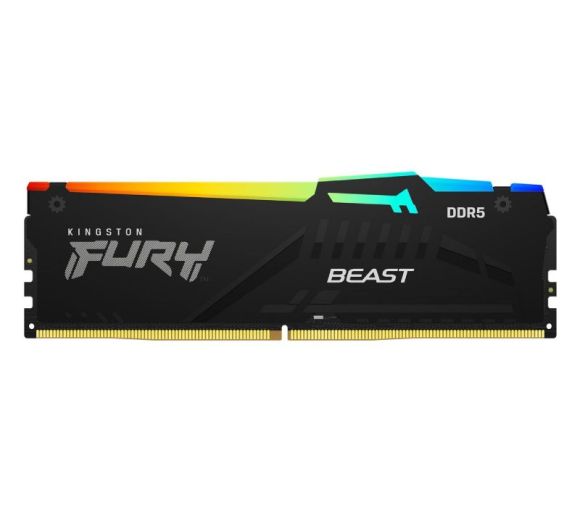 Kingston - DIMM DDR5 32GB 5600MT/s KF556C40BB2A-32 FURY Beast RGB Black _3