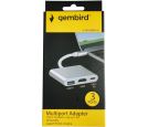 Gembird -  Gembird A-CM-HDMIF-05 Type-C na HDMI + USB 3.0 + PD aluminijumski adapter_small_0