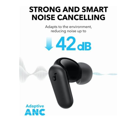 Soundcore R50i TWS BT bubice sa mikrofonom crne _0