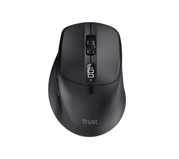 Trust - Miš TRUST ZEVO Ultra fast rech 3m/24d/ Multi mode/crna_0