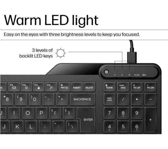 HP - Tastatura HP 400 backlight žicna/US/crna_5